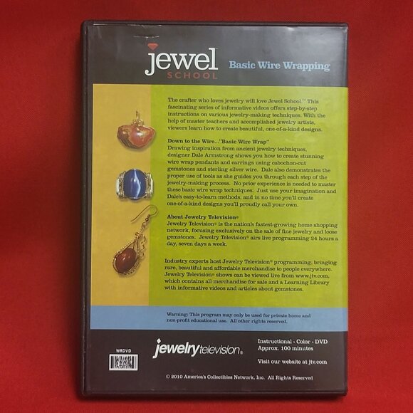 Jewelry Television Jewel School Basic Wire Wrapping Instructional DVD - Picture 2 of 6